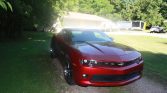 5th gen Claret Red 2015 Chevrolet Camaro RS V6 For Sale
