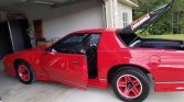 3rd gen red 1991 Chevrolet Camaro RS 5spd manual For Sale