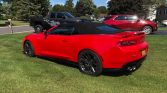 6th gen red 2017 Chevrolet Camaro ZL1 convertible For Sale