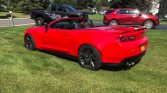 6th gen red 2017 Chevrolet Camaro ZL1 convertible For Sale