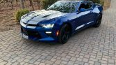 6th generation blue 2016 Chevrolet Camaro SS For Sale