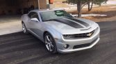 5th gen Silver Ice Metallic 2010 Chevrolet Camaro 2SS For Sale