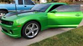 5th gen Synergy Green 2011 Chevrolet Camaro SS V8 For Sale