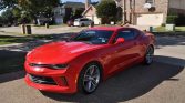 6th gen red 2018 Chevrolet Camaro automatic 350 HP For Sale
