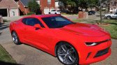 6th gen red 2018 Chevrolet Camaro automatic 350 HP For Sale