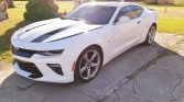 6th gen white 2016 Chevrolet Camaro 2SS 6.2 V8 For Sale