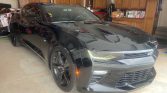 6th generation black 2017 Chevrolet Camaro 2SS For Sale