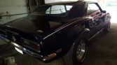1st gen black 1968 Chevrolet Camaro SS 4spd manual For Sale