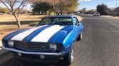 1st gen blue restored 1969 Chevrolet Camaro Z28 350 For Sale