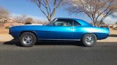 1st gen blue restored 1969 Chevrolet Camaro Z28 350 For Sale
