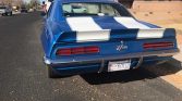 1st gen blue restored 1969 Chevrolet Camaro Z28 350 For Sale
