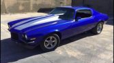 2nd gen blue 1970 Chevrolet Camaro RS automatic For Sale