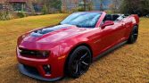 5th gen Crystal Red 2013 Chevrolet Camaro ZL1 convertible For Sale