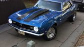 1st gen blue 1968 Chevrolet Camaro SS V8 350 For Sale