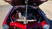 2nd gen Burgundy 1970 Chevrolet Camaro pro street drag car For Sale