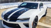 6th gen white 2018 Chevrolet Camaro 50th Anniversary For Sale