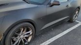 6th gen Black Matte 2017 Chevrolet Camaro low miles For Sale