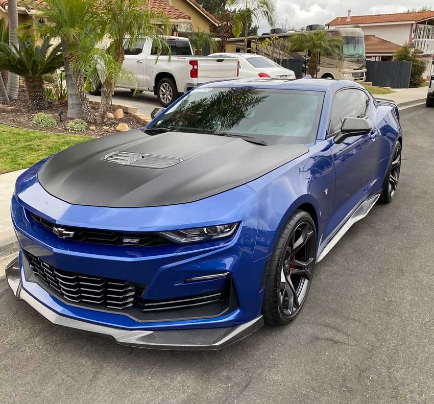 6th Gen Blue 2020 Chevrolet Camaro SS 1LE 2SS SOLD CamaroCarPlace