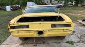1st gen yellow 1969 Chevrolet Camaro project car For Sale