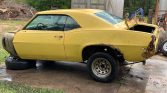 1st gen yellow 1969 Chevrolet Camaro project car For Sale