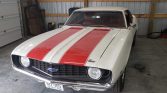 1st gen white 1969 Chevrolet Camaro automatic For Sale