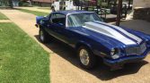 2nd gen blue 1977 Chevrolet Camaro 496 Big Block For Sale