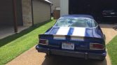 2nd gen blue 1977 Chevrolet Camaro 496 Big Block For Sale