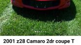 4th gen 2001 Chevrolet Camaro Z28 6spd manual V8 For Sale