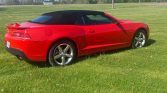5th gen red 2015 Chevrolet Camaro LT convertible For Sale