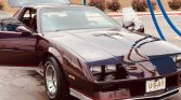 3rd gen Burgundy 1982 Chevrolet Camaro Z28 V8 automatic For Sale