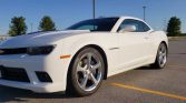 5th gen white 2014 Chevrolet Camaro 2SS low miles For Sale