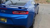 6th gen blue 2016 Chevrolet Camaro 1SS automatic For Sale