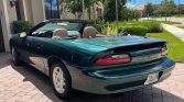 4th gen green 1995 Chevrolet Camaro Z28 convertible For Sale