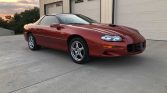 4th gen sunset orange 2001 Chevrolet Camaro SS manual For Sale