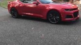 6th gen red 2017 Chevrolet Camaro ZL1 automatic For Sale