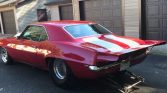 1st gen red 1969 Chevrolet Camaro Z28 RS 3spd For Sale