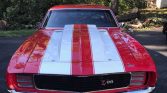 1st gen red 1969 Chevrolet Camaro Z28 RS 3spd For Sale