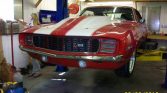 1st gen red 1969 Chevrolet Camaro Z28 RS 3spd For Sale