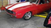 1st gen red 1969 Chevrolet Camaro Z28 RS 3spd For Sale