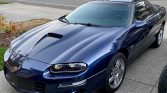 4th gen blue 2000 Chevrolet Camaro SS 6spd manual For Sale
