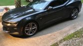 6th gen Midnight Gray Metallic 2017 Chevrolet Camaro SS For Sale
