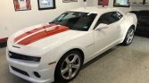 5th gen white 2010 Chevrolet Camaro 2SS RS low miles For Sale