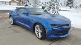6th gen blue 2017 Chevrolet Camaro 2LT V6 RS package For Sale