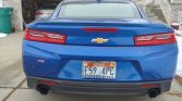 6th gen blue 2017 Chevrolet Camaro 2LT V6 RS package For Sale