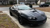 4th gen black 2000 Chevrolet Camaro SS convertible For Sale