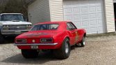 1st gen red 1967 Chevrolet Camaro track car For Sale