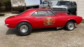 1st gen red 1967 Chevrolet Camaro track car For Sale