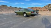 2nd gen green 1973 Chevrolet Camaro 350 4spd manual For Sale