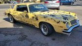 2nd generation yellow 1976 Chevrolet Camaro 5.0L For Sale