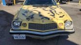 2nd generation yellow 1976 Chevrolet Camaro 5.0L For Sale